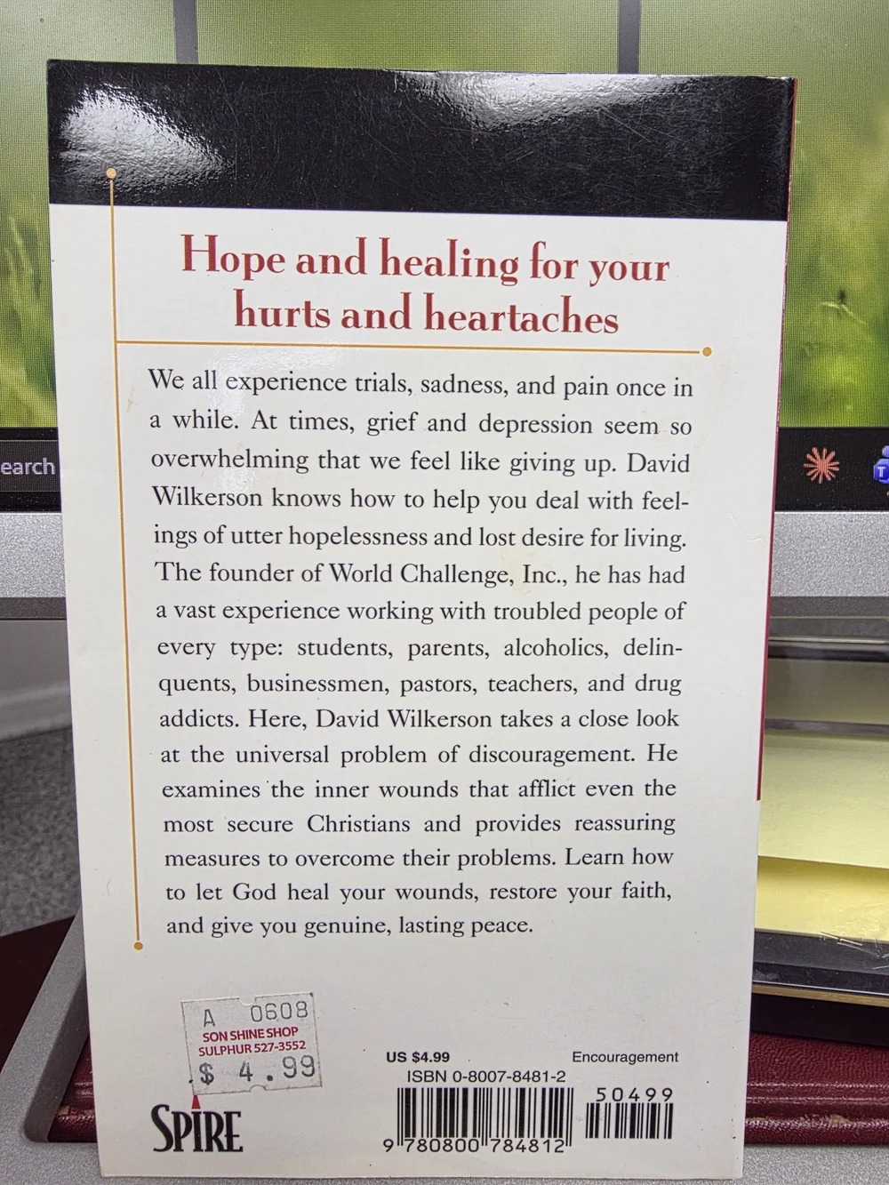 Have You Felt Like Giving Up Lately Pocket Edition Paperback - David Wilkerson